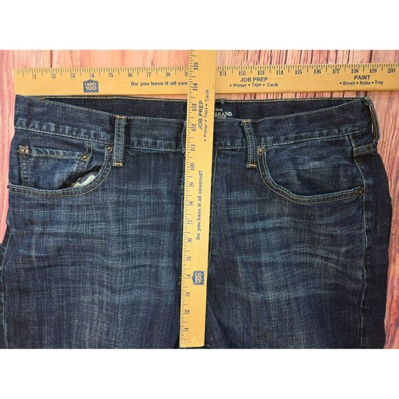 Lucky Brand Men's 181 Relaxed Straight Jeans 36x28 Dark Wash - Picture 8 of 9